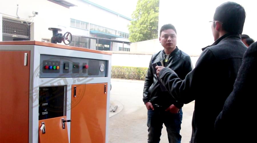 【上?！看貌裼蜋C研究所定制72kw1.5mpa高壓蒸汽發(fā)生器試壓完成